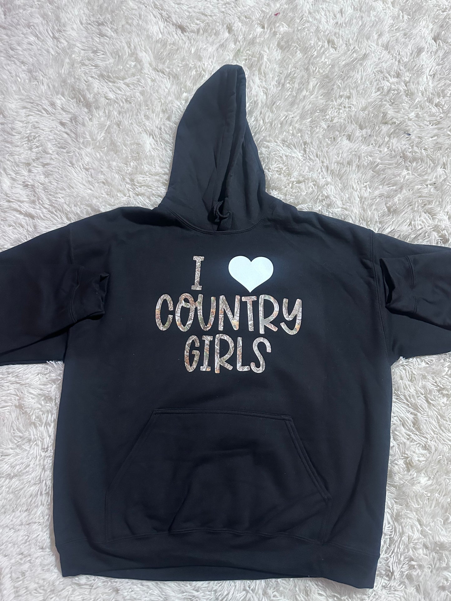 I Love Country Girls Hoodie